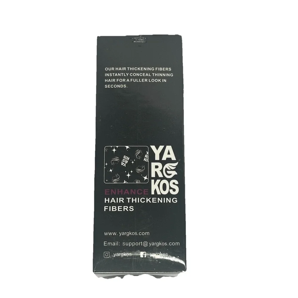 Yarkos Enhance Hair Thickening Fibers Dark Brown #4 Instant Coverage 28g 0.98oz